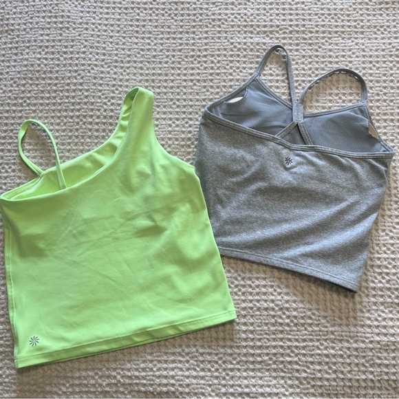 Athleta Girl Tank Top Bundle of 2 Size M / L - Picture 3 of 3